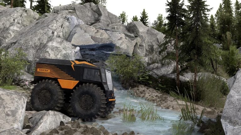 spintires receives sherp ural ch