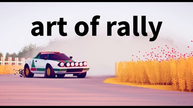 art of rally drifts onto pc via