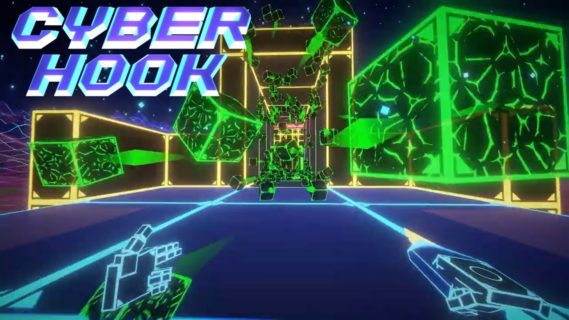 cyber hook the retrowave 3d plat
