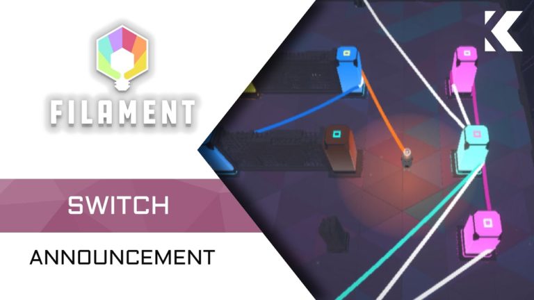 filament comes to switch with it