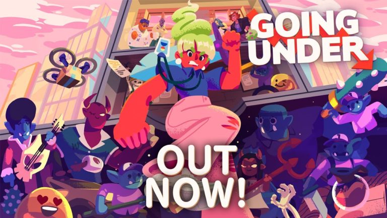 satirical roguelite going under