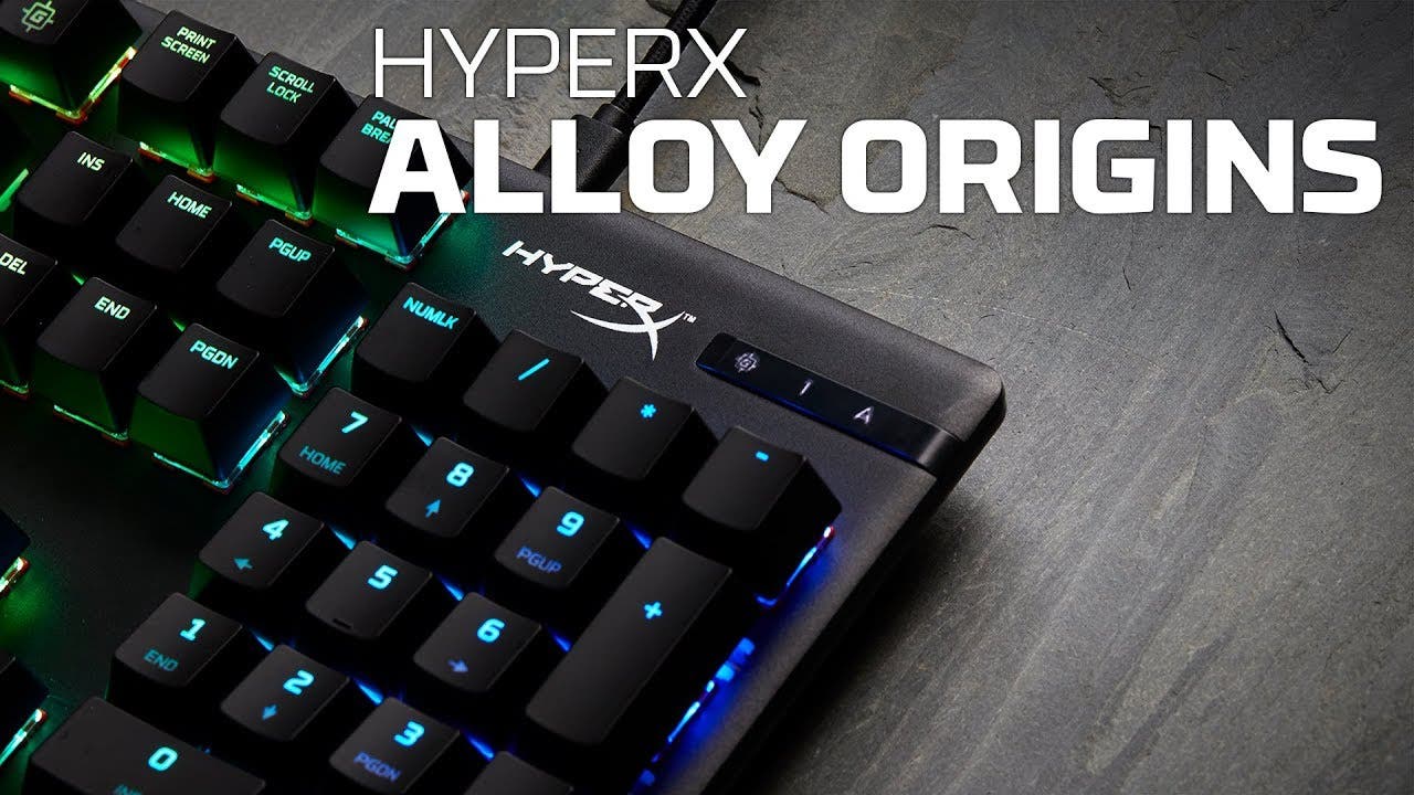 HyperX releases Alloy Origins Mechanical Gaming Keyboard with HyperX's