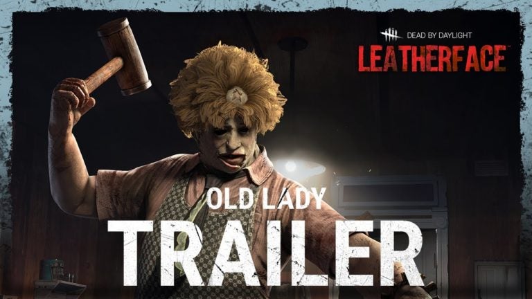leatherface gets old lady outfit