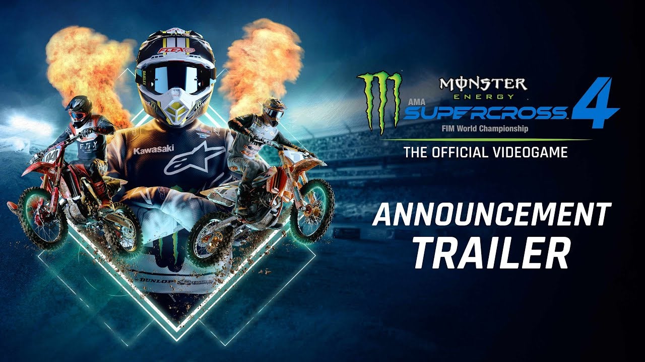 Monster Energy Supercross The Official Videogame 4 comes to all