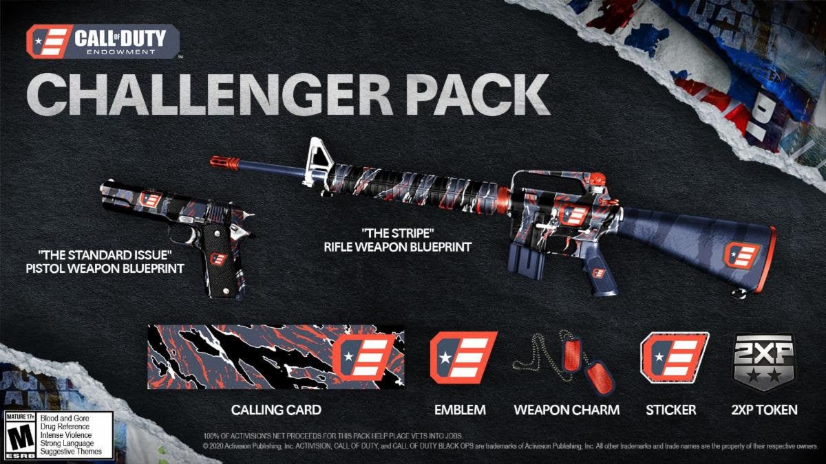 Call of Duty Endowment "Challenger Pack" available now to help veterans find jobs 1 unnamed 1
