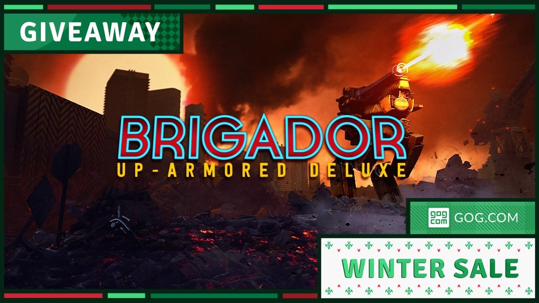 Brigador: Up-Armored Deluxe is being given away on GOG for the next 72 hours, Winter Sale continues until January 4th 7 GOG Brigador Giveaway