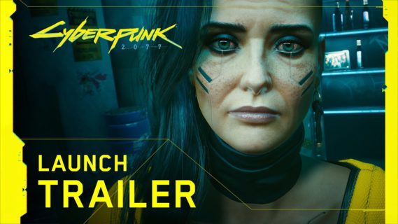cyberpunk 2077 launch trailer ex