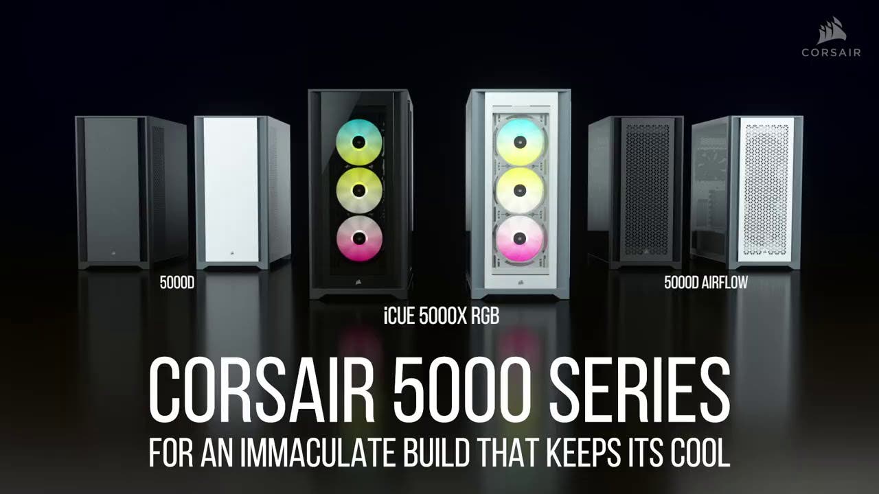 corsair unveils new 5000 series