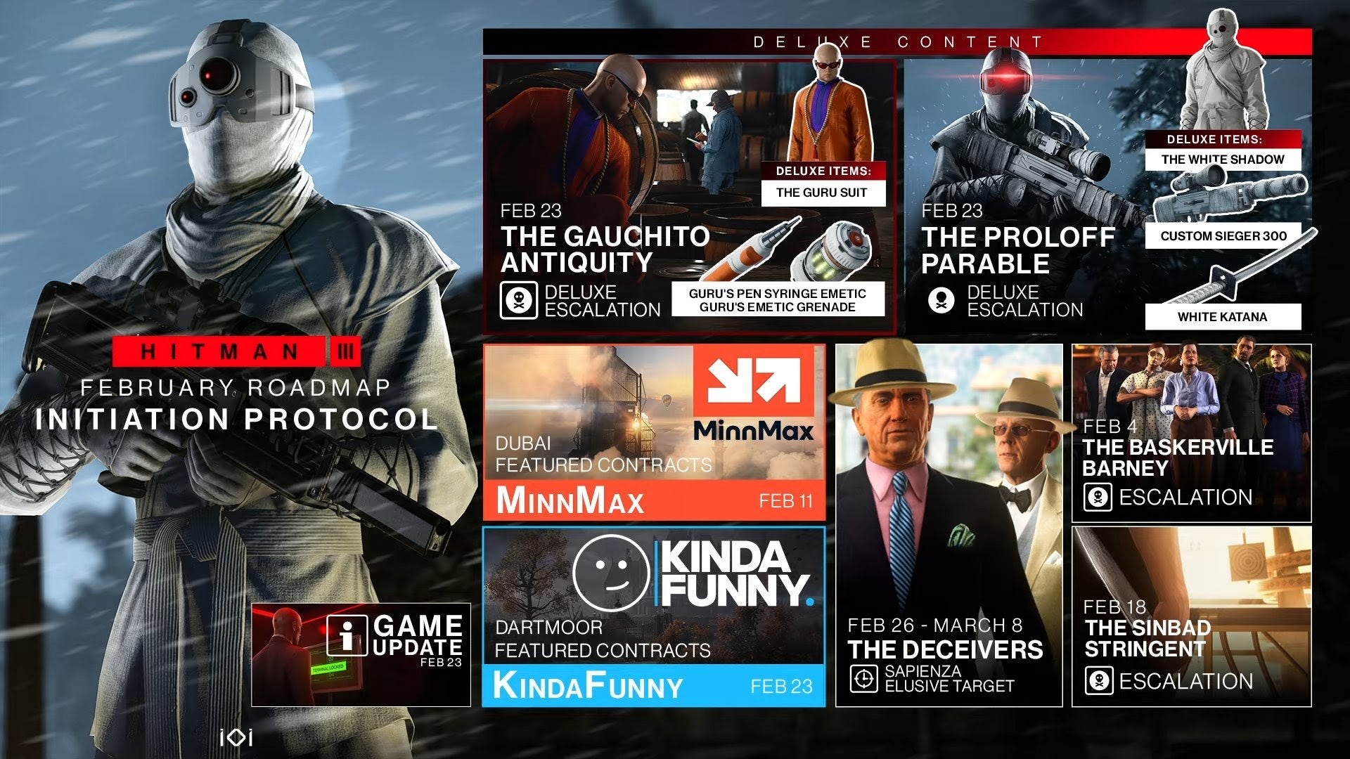 The World Of Assassination continues in HITMAN 3 as February Roadmap is outlined 5