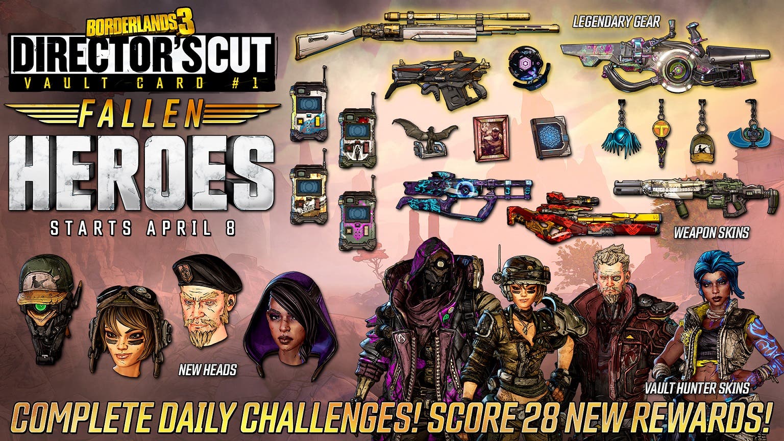 BL3 Directors Cut Vault Card 1 Infographic