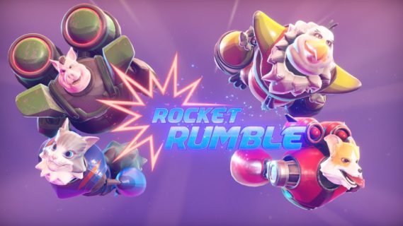 rocket rumble is a local and onl