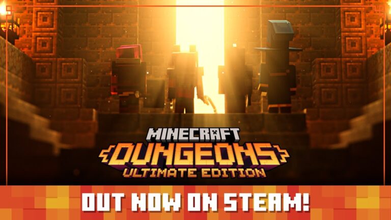 minecraft dungeons is available