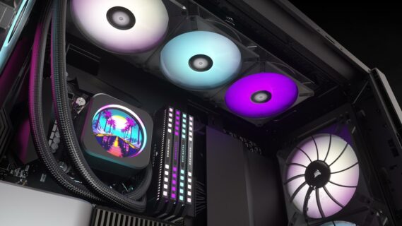 corsair launches elite lcd cpu c