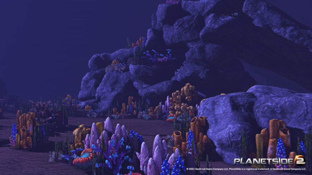 Expedition: Oshur is the next update for PlanetSide 2, a beachside combat area with underwater spaces coming in December 8 PlanetSide2 Oshur Screenshot Underwater