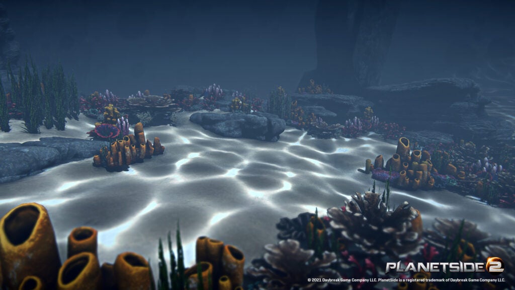 Expedition: Oshur is the next update for PlanetSide 2, a beachside combat area with underwater spaces coming in December 7 PlanetSide2 Oshur Screenshot Underwater2
