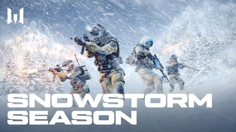 theres a snowstorm in warface th