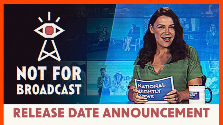 alternate 1980s british newsroom