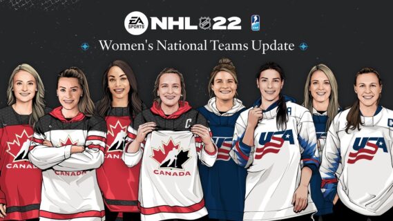 nhl 22 introduces first playable