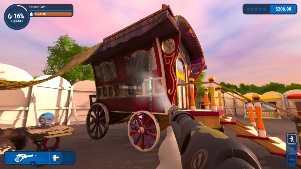 Update 0.8 for PowerWash Simulator adds an abandoned subway, vintage cars, old planes, and more cosmetics today 7 2. Fortune Teller Caravan PowerWash Simulator