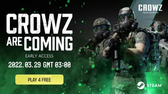 crowz out today on steam a free