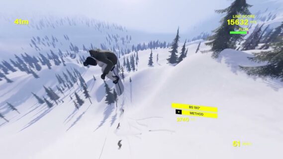 snowboarding open world game shr