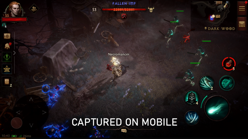 DI Mobile Darkwood Gameplay Necromancer