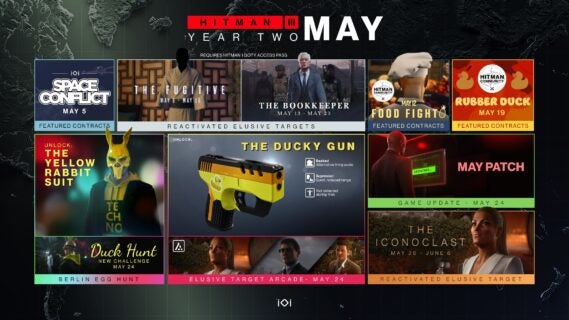 HITMAN3 Y2 May Roadmap