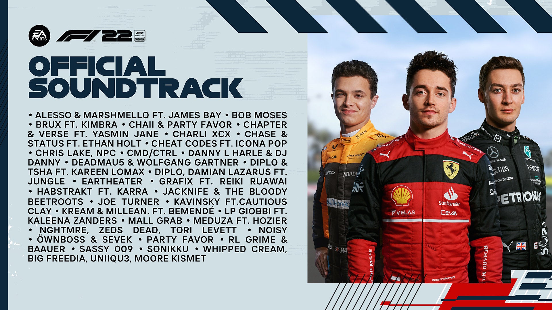 F1 22 Soundtrack 16x9