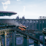 Release date and price set for RAILGRADE, the near-future railway construction game 1 Screenshot 1 1 Cinematic Train View