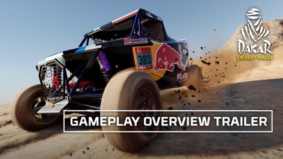 dakar desert rally gameplay over