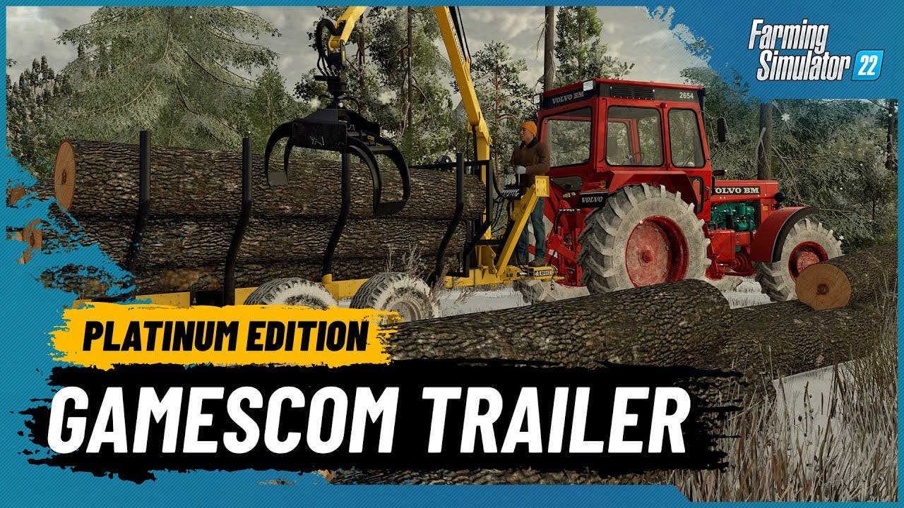 Farming Simulator 22 Platinum Edition and Expansion Announced