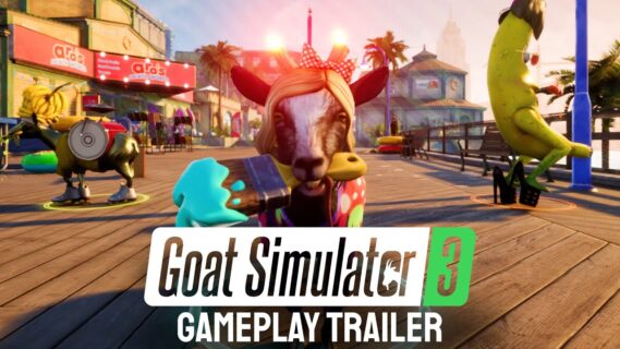 first gameplay of goat simulator