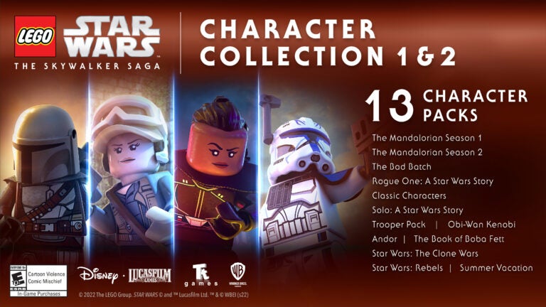 LEGO Star Wars The Skywalker Saga Character Collection 1 2