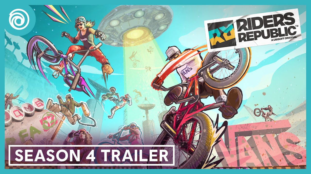 Season 4 of Riders Republic is all about Freestylin', new update available now across all