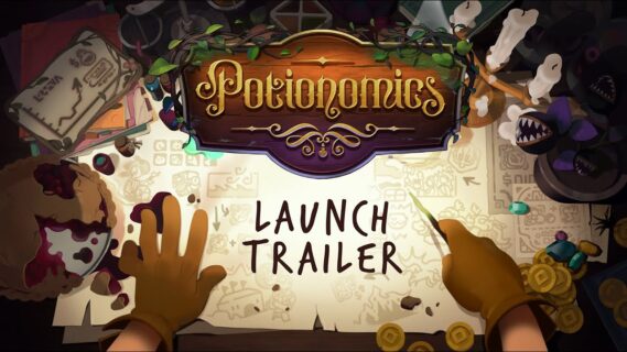 set up shop with potionomics out