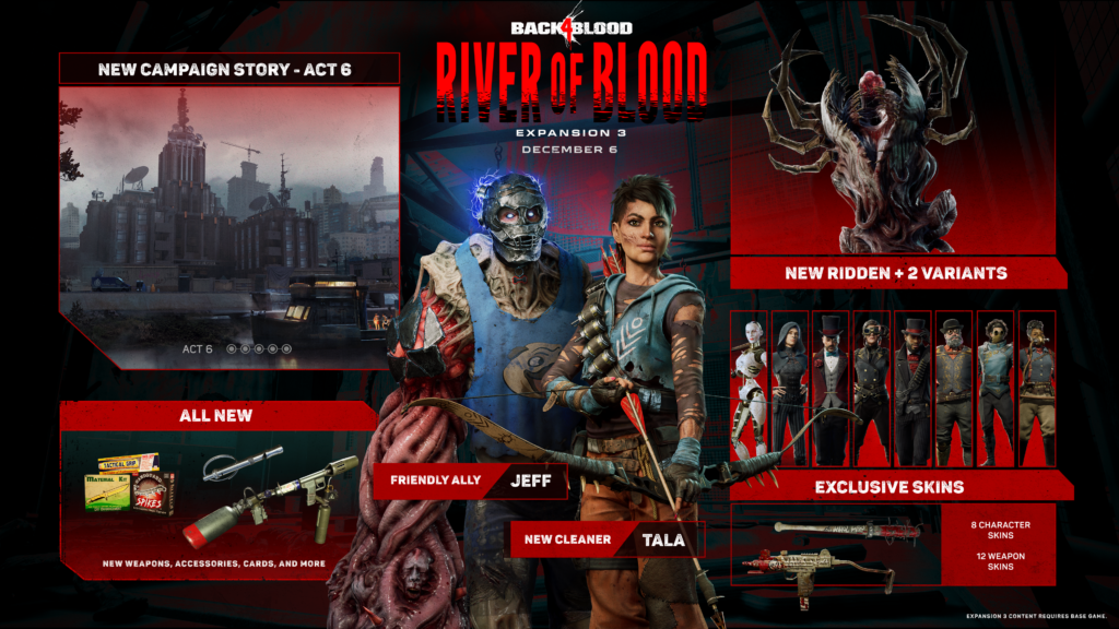Back 4 Blood River of Blood Infographic