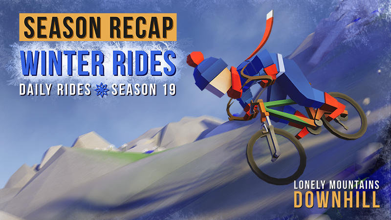 Lonely Mountains: Downhill begins Season 19 of Daily Rides with Winter Rides, full of winter and holiday-themed items 7 unnamed 5