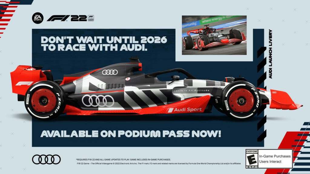 F1® 22 Notas do Patch - EA SPORTS