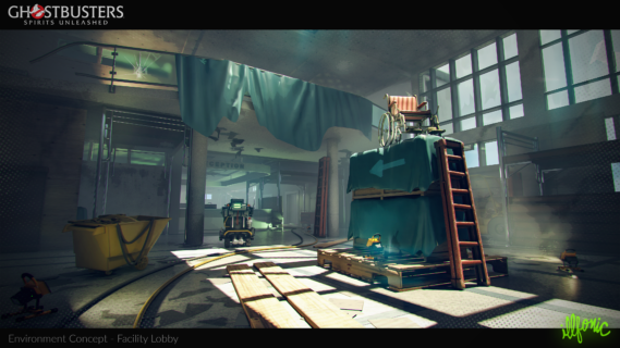 Facility Lobby Concept Art