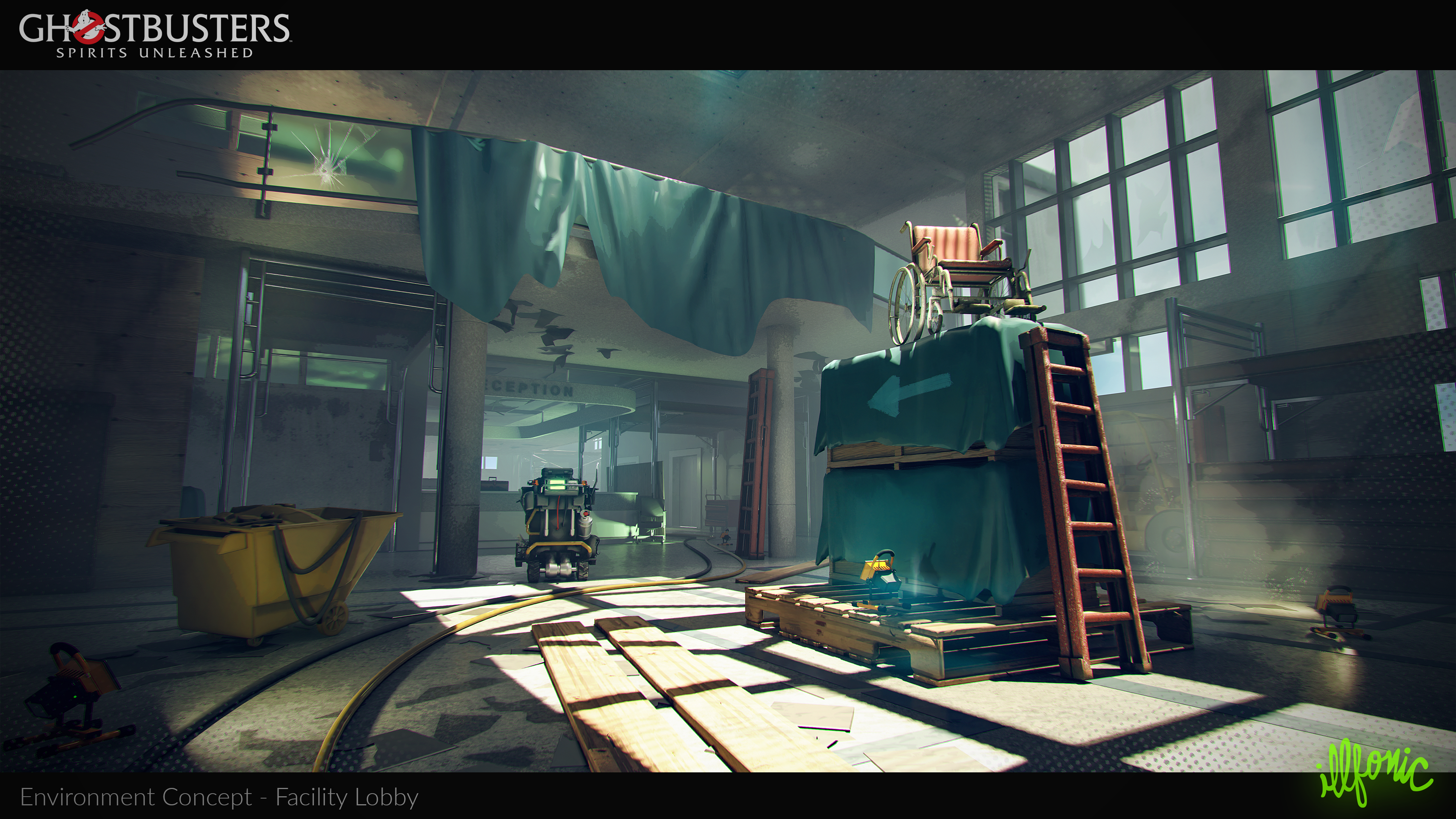 Facility Lobby Concept Art