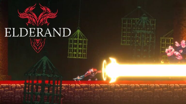 elderand is a gory metroidvania