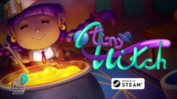 tiny witch announced is a little