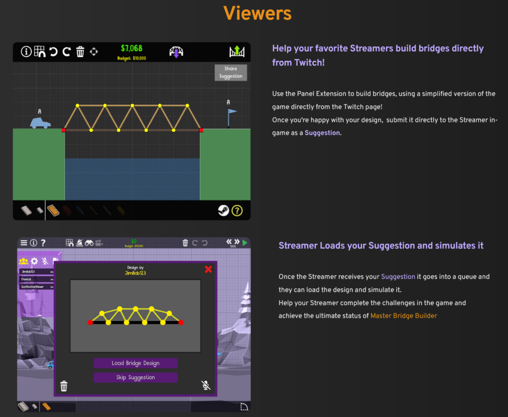 Twitch extension for Poly Bridge 3 lets viewers bridge their interaction with streamers 2 dfd7aadf dea4 f3b9 3f81 49c6bd7d9e89
