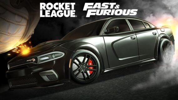 rocket league gets fast furious