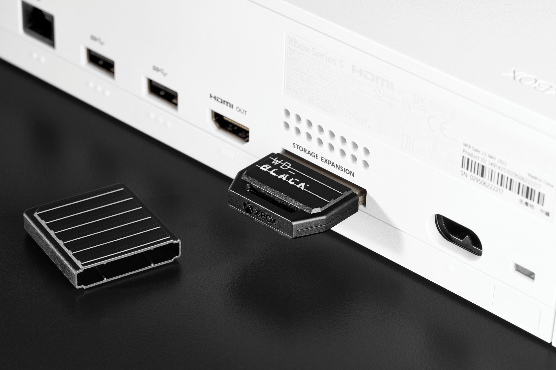 WD Black C50 in White XBox on Black Surface X Box 00338 FPO 1 1