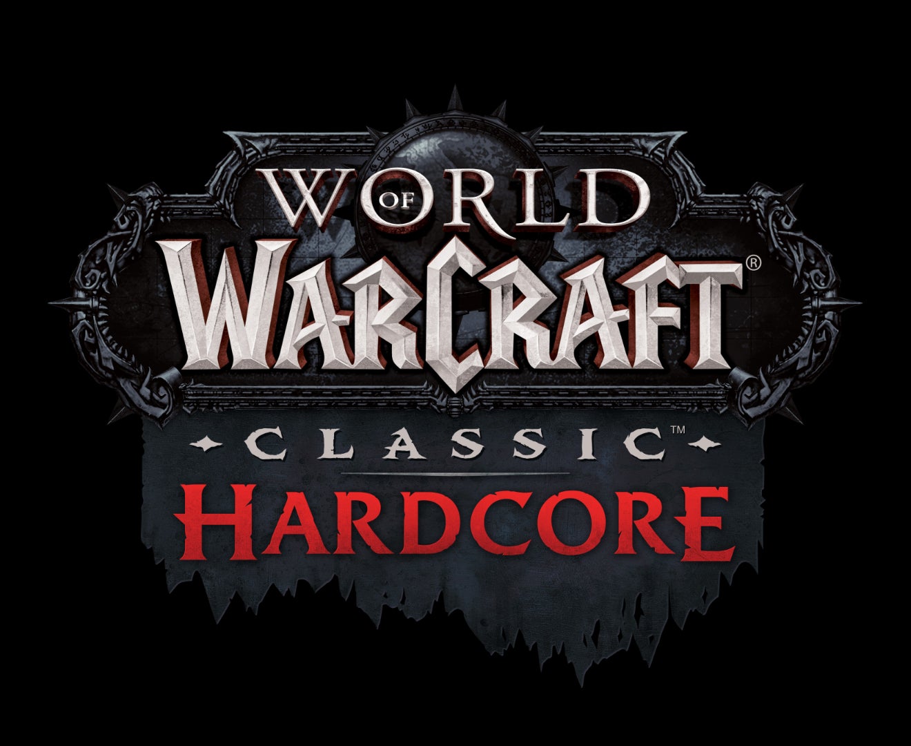 WOW Classic Hardcore Logo enUS png jpgcopy