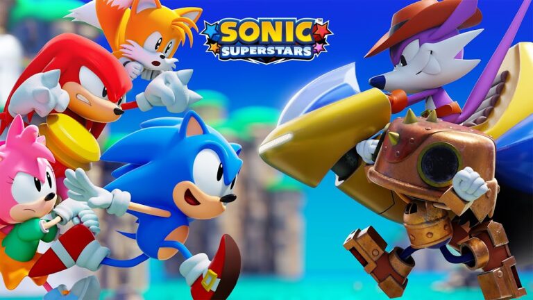 sonic superstars spins dashes an