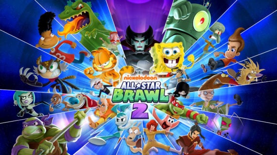 Nickelodeon All-Star Brawl 2 Key Art