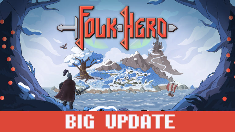 Folk Hero, the action roguelike receives "Big Update" alongside discount in the Steam Winter Sale 10 D FullHD