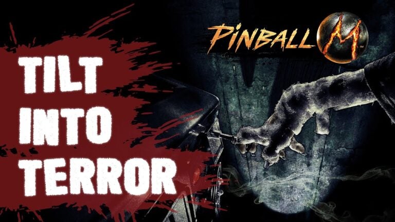 horror themed pinball platform w